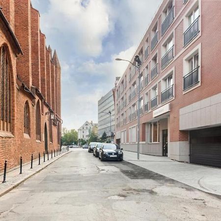 Modern Riverside Apartment With Free Parking Space Szczecin Exterior photo